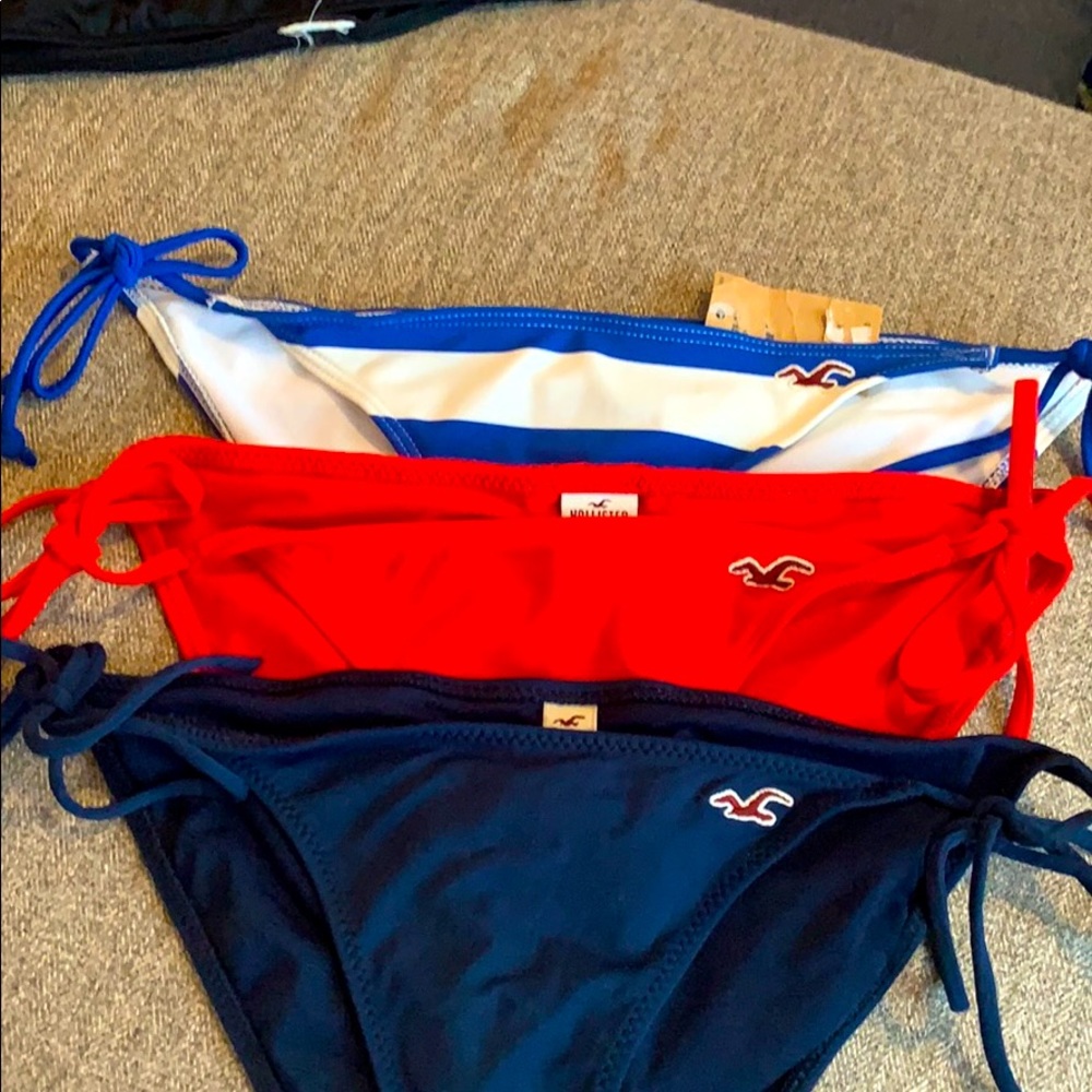 Hollister swim bottoms - set of 3